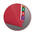 File Folders | Smead 25710 0.75 in. Expansion Shelf-Master Reinforced End Tab Colored Folders - Letter Size/Red (100/Box) image number 6