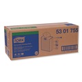 Cleaning Cloths | Tork 5301755 8.46 in. x 16.13 in. Heavy-Duty Cleaning Cloth - White (5/Carton) image number 2