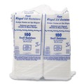 Food Trays, Containers, and Lids | Dart 80HT1R 7.5 in. x 8 in. x 2.2 in. Foam Hinged Lid Containers - White (200/Carton) image number 0
