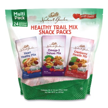  | Green Rabbit 7060 1.2 oz Pouch Healthy Trail Mix Snack Packs (24/Carton)