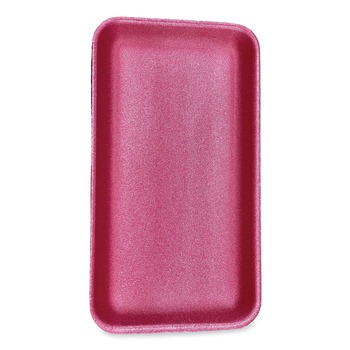 GEN 1525PINK 14.5 in. x 8 in. x 0.75 in. #1525 Meat Trays - Pink (250/Carton)