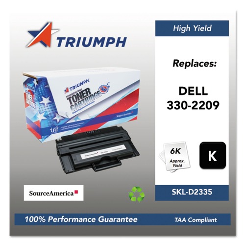 Back to School Sale | Triumph SKL-D2335 Remanufactured 330-2209 6,000 Page-Yield High-Yield Toner - Black image number 0