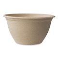 Bowls and Plates | World Centric BO-SC-U6-LFP 6 oz 3.5 x 3.5 x 2 Paper Fiber Bowls - Natural (1000/Carton) image number 0