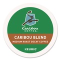 Coffee | Caribou Coffee 5000330137 Coffee K-Cups - Caribou Blend Decaf (24/Box) image number 1