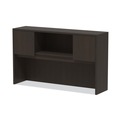 Office Desks & Workstations | Alera ALEVA286015ES Valencia Series 58.88 in. x 15 in. x 35.38 in. 4-Compartment Hutch with Doors - Espresso image number 1