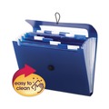 File Folders | Smead 70902 1/6-Cut Tabs 12 Sections Letter Size Cord/Hook Closure Step Index Organizer - Navy image number 3