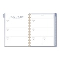 Notebooks & Pads | AT-A-GLANCE LB40905 11 in. x 8.5 in. 13 Month (Jan-Jan 2026) Weekly/Monthly Calista Floral Planners - Blue/Purple/Green Cover image number 1