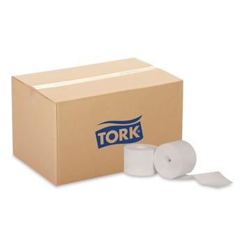 TOILET PAPER | Tork 472884 2-Ply Coreless High Capacity Bath Tissue - White (36/Carton)