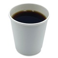 Cups and Lids | Boardwalk BWKDW8HCUP 8 oz. Double-Walled Paper Hot Cups - White (500/Carton) image number 4