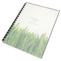 Sheet Protectors | GBC 25817 11 in. x 8.5 in. Unpunched 100 Percent Recycled Poly Binding Cover - Frost (25/Pack) image number 4