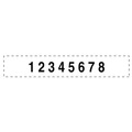 Stamps & Stamp Supplies | Trodat T5558 Eight Bands/Digits Type Size 2 Professional Self-Inking Numberer - Black image number 2