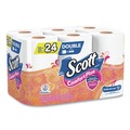 Toilet Paper | Scott 47618 ComfortPlus 1-Ply Septic Safe Toilet Paper Double Roll Bath Tissue - White (48/Carton) image number 1