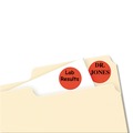 Labels | Avery 05467 0.75 in. Diameter Printable Self-Adhesive Removable Color-Coding Labels - Neon Red (24/Sheet, 42 Sheets/Pack) image number 3