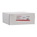 Back to School Sale | Universal UNV35203 #10 Commercial Flap Open-Side Security Tint Gummed Business Envelope - White (500/Box) image number 1