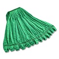Mops | Rubbermaid Commercial FGT81306GR00 1 in. Headband Microfiber Tube Wet Mop - Green image number 1