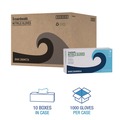 Disposable Gloves | Boardwalk 380MCTA 4 mil. Disposable General-Purpose Nitrile Gloves - Medium, Blue (1000/Carton) image number 5