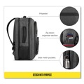 Office & Office Supplies | SOLO UBN78010 11.88 in. x 7 in. x 19 in. 17.3 in. Grand Travel TSA Backpack - Dark Gray image number 3