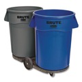 Just Launched | Rubbermaid Commercial FG264600BLA 20.25 in. x 45 in. x 8 in. 300 lbs. Capacity 2-Container Tandem Dolly - Black image number 5