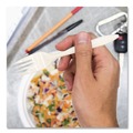 Cutlery | SOLO F6OW Style Setter Medium Weight Polypropylene Fork Cutlery - White (1000/Carton) image number 5