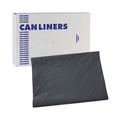 Storage Accessories | Boardwalk H7658PGK 60 Gallon 1.3 mil 38 in. x 58 in. Flat Pack Linear Low-Density Industrial Can Liners - Gray (100/Carton) image number 0