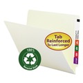 File Folders | Smead 24160 Straight Tabs Letter Size 0.75 in. Expansion 100% Recycled End Tab Folders - Manila (100/Box) image number 7