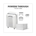 Paper Shredders & Accessories | Fellowes Mfg Co. 5015101 Powershred LX200 Micro-Cut Shredder with 12 Manual-Sheet Capacity - White image number 3