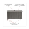 Office Desks & Workstations | Alera ALEVA354824GY 47.25 in. x 23.63 in. x 29.5 in. Valencia Series Reversible Return/Bridge Shell - Gray image number 6