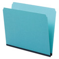 File Folders | Pendaflex 9200EE 1 in. Expansion Straight Tabs Letter Size Pressboard Expanding File Folders - Blue (25/Box) image number 0