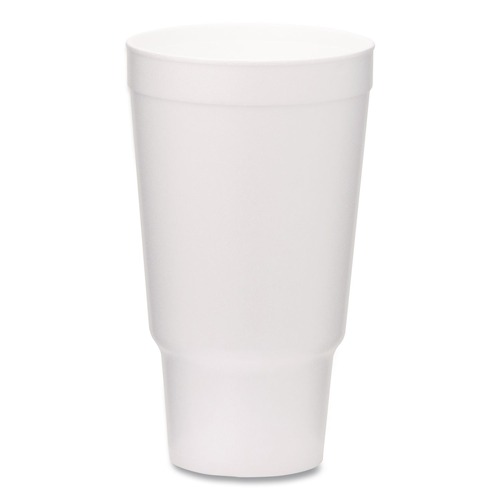 Cups and Lids | WinCup 221983 32 oz Foam Drink Cups - White (400/Carton) image number 0