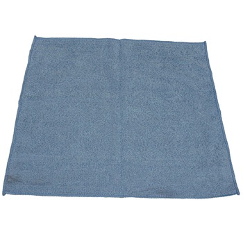 CLEANING CLOTHS | Impact LFK501 Lightweight 16 in. x 16 in. Microfiber Cloths - Blue (240/Carton)