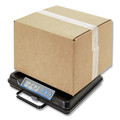 Mailroom Equipment | Brecknell GP250 250 lbs. Capacity 12.5 in. x 10.95 in. x 2.2 in. Platform Portable Electronic Utility Bench Scale image number 3