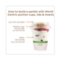 Cups and Lids | World Centric CPCS2SF 2 oz PLA Plastic Flat Style Cold Cups - Clear (2000/Carton) image number 1