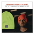 Safety & First Aid | Ergodyne 16812 N-Ferno 6812 One Size Fits Most Rib Knit Beanie - Black image number 5