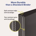 Binders | Avery 05504 3 Slant Rings 2 in. Capacity 11 in. x 8.5 in. Heavy-Duty Non Stick View Binder with DuraHinge - White image number 3