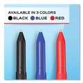 Pens | Paper Mate 2096479 Write Bros. 1 mm Stick Ballpoint Pen Value Pack - Black Ink/Black Barrel/Medium (120/Pack) image number 4