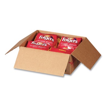 JUST LAUNCHED | Folgers 2550006239 0.9 oz. Classic Roast Coffee Filter Packs (40/Carton)