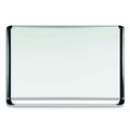 White Boards | MasterVision MVI270201 Gold Ultra 72 in. x 48 in. Magnetic Dry Erase Boards - White Surface/Black Aluminum Frame image number 1