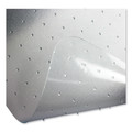 Office Chair Mats | Floortex ER1115227ER Cleartex Ultimat 60 in. W x 48 in. L Polycarbonate Chair Mat for High Pile Carpets - Clear image number 1