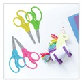 Just Launched | Westcott 13141 5 in. Long, 1.75 in. Cut Length Pointed Tip Kids Scissors - Assorted Handles (12/Pack) image number 4