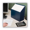 File Folders | Smead 70211 Letter Size 1/12-Cut Tabs 12 Sections Stadium File - Navy image number 8