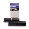 Register & Thermal Paper | Brother PC202RF 450 Page-Yield Thermal Transfer Refill Roll - Black (2/Pack) image number 2