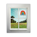 Labels | Scotch R105S 0.88 in. x 0.88 in. Restickable Mounting Tabs - Clear (18/Pack) image number 3