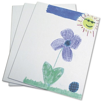Art Street PAC6052 12 in. x 9 in. 0.13 in. Thick Canvas Panel - White (3/Pack)