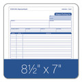 Retail Store Supplies | TOPS 3834 8.5 x 7 Triplicate Snap-Off Three-Part Carbonless Shipper/Packing List (50/Pack) image number 1