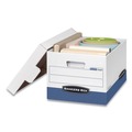 Boxes & Bins | Bankers Box 0724314 12.75 in. x 16.5 in. x 10.38 in. R-KIVE Heavy-Duty Letter/Legal Storage Boxes - White (20/Carton) image number 1
