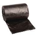 Trash & Waste Bins | Boardwalk H3417RKKR01 4 Gallon 0.35 mil 17 in. x 17 in. Perforated Roll Low-Density Waste Can Liners - Black (50 Bags/Roll, 20 Rolls/Carton) image number 1