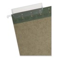 File Folders | Smead 64136 Legal Size 1/3-Cut Tabs TUFF Hanging Folders with Easy Slide Tab - Standard Green (20/Box) image number 1