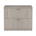 Office Filing Cabinets & Shelves | Alera ALEVA513622GY Valencia Series 34 in. x 22.75 in. x 29.5 in. Legal/Letter-Size 2-Drawer Lateral File - Gray image number 0
