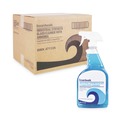 Glass Cleaners | Boardwalk 585600-12ESSN 32 oz. Trigger Spray Bottle Industrial Strength Glass Cleaner with Ammonia - Unscented (12/Carton) image number 0