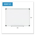 White Boards | MasterVision CR0801170MV 36 in. x 48 in. Porcelain Value Dry Erase Board - White Surface/Satin Aluminum Frame image number 5